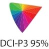 Стандарт цветового спектра DCI-P3 95%